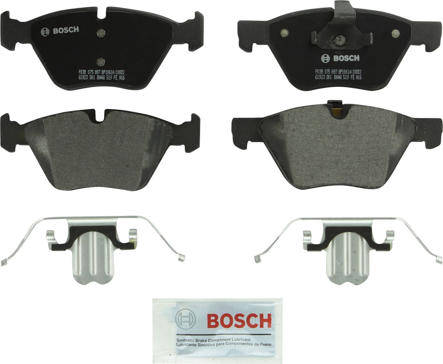 Bosch Bp1061a Quietcast Premium Disc Brake Pad Set