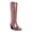 Light Pink, variant on Womens Arizona Pointed Toe Block Heel Cowboy, Western Boots
