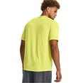 thumbnail image 3 of Men's UA Tech 2.0 Tiger Short Sleeve Fast Dry Running Shirt Hi Viz Yellow, 3 of 6