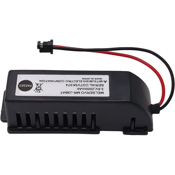 New MR-J3BAT 3.6V 2000mAh ER6VC119A/B PLC CNC Battery with Plug for ER6VC119A/B MELSERVO MR70