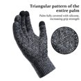 thumbnail image 3 of Guantes de punto a prueba de frío de invierno, guantes de felpa gruesos y cálidos con dedos completos, 3 of 6