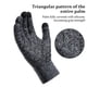thumbnail image 3 of Guantes de punto resistentes al frío de invierno, cálidos y gruesos, de felpa, con dedos completos., 3 of 6