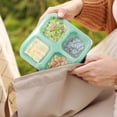 thumbnail image 6 of 8 Pcs Snack Box Containers Set, Reusable 4 Compartment Lunchable Container, Food Storage Containers for Work and Travel, 6 of 7