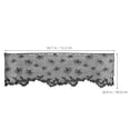 thumbnail image 2 of Toyandona Black Bats Spider Web Window Curtain for Holiday Decorations, 2 of 8