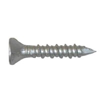 Red Head Concrete Anchor Screw,Flat,1/4 in,PK100 3374907