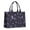 Halloween Purple Spooky, variant on Large Capacity Tote Bag,Halloween Purple Spider Web Pattern Handbag Fashion Luxury Tote Bag,15.7"x13"x 5.1" Inches,Laptop Compatible