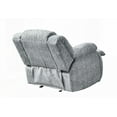 thumbnail image 6 of Modern Grey Polyester Reclining Sofa 220×80×75cm with Manual Mechanism, 6 of 8