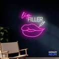 thumbnail image 2 of Handmadetneonsign Lip Filler Neon Sign, LED Wall Light for Aesthetic Clinic, Beauty Spa, Custom Neon Decor 133388, 2 of 5