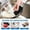 Grey*2Pc, variant on 1Pc Dual Sided Kitchen Cleaning Scrub Brush, Non-Scratch Pan Pot Scouring Pad, Multifunctional Rust Stain Remover Cleaning Block, Kitchenware Scrubber, Portable Hanging Hole Cleaner