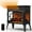 Black-Freestanding, variant on Mayincolor 23" Electric Fireplace for TV Stand, Built-in Fireplace Heater with Multicolor Flames and Timer, 1400W Insert Heater with Remote Control, Low Noise, Black