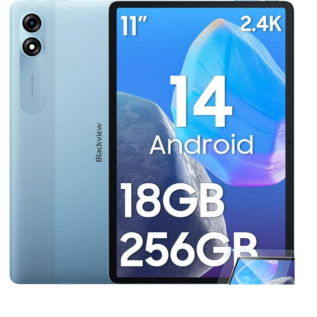 Tablet Blackview TAB9 de 11 pulgadas con 18 GB de RAM y 256 GB de ROM Android 14