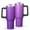 Black, variant on 40oz Tumbler with Handle and Straw, Vacuum Insulated Stainless Steel Travel Mug, Fits Car Cup Holder, Gradient Print