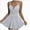 White, variant on Women's Floral Lace V Neck Night Gown Babydoll Lingerie Dress (Black,M)