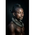 thumbnail image 2 of Cole, Trevor 13x18 Gold Ornate Wood Framed with Double Matting Museum Art Print Titled - Himba man, 2 of 4