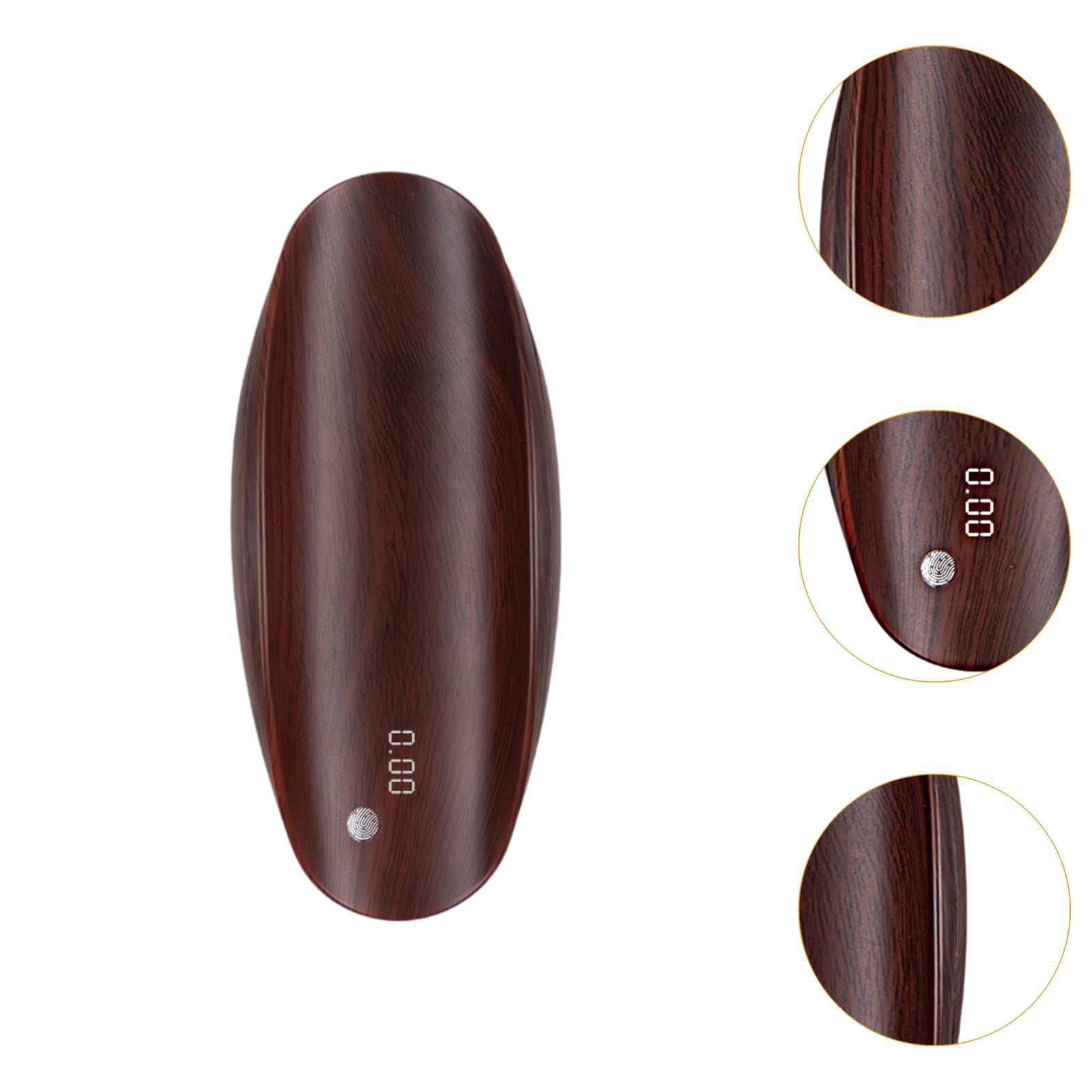 Esquirla Coffee Weighing Scale Wood Electronic Tea Scale Tea Leaves Scale Food Scale Kitchen Scale Digital Scale Grams Tea Room Office Deep Red