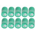thumbnail image 3 of Tire Stem Valve , Cool Design 10 Pieces Wheel Valve Covers Universal  For SUVs Bikes Trucks Motorcycles Green, 3 of 8
