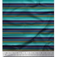 thumbnail image 1 of Soimoi Cotton Voile Fabric Horizontal Stripe Print Fabric by The Yard 42 Inch Wide, 1 of 3