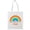 White, variant on A Place To Feel Good. Tote Bag - Image by Shutterstock, One Size Cotton Canvas Tote Bag