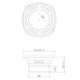 thumbnail image 5 of YIEMEEN 5.25inch Subwoofer Speaker 40W 4Ohm Waterproof IPX7 Y30 Magnets Technology Enhances Low Frequency Performances, 5 of 8