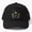 Black, variant on Emo Cowgirl Baseball Hat, Gothic Western Roses Moon Aesthetic Graphic Design, Classic Cap