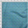 thumbnail image 3 of oneOone Polyester Lycra Medium Blue Fabric Batik Fabric For Sewing Printed Craft Fabric By The Yard 56 Inch Wide - EM, 3 of 4