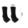 thumbnail image 2 of TELOLY 1 Pair Kids Ankle Support for Sports,Kids Ankle Brace,Compression Ankle Brace for Basketball,Soccer,Running,and More,Black,Child Size,Ankle Guard for Sprained Ankles, 2 of 7