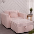 thumbnail image 6 of Pink Modular Single 44.9" - Very Comfortable & Fashionable. Foam Filler. Detachable Washable Cushions. Hydraulic Lift Storage. Contemporary Design For Living Room. 2 Soft In Versatile Seating, 6 of 6