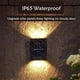 thumbnail image 3 of 4 Piezas de Luz LED Solar para Exteriores, Impermeable, Iluminación de Arriba y Abajo, Lámpara de Pared, Escalera, Valla, Decoración de Jardín, 3 of 5