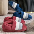 thumbnail image 6 of NOKIO Women's Fuzzy Slippers Warm S𝗅ip-On Slipper Comfy Indoor House Shoes with Non-S𝗅ip Sloe, Winter Closed Back Cotton Slides Plush F𝗅u𝖿𝖿y Home Shoes for Daliy, 6 of 8