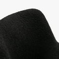 thumbnail image 5 of WestinTrends Mid-Century Modern Wide Boucle Swivel Accent Arm Chair (Set of 2), Black, 5 of 11