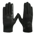 thumbnail image 5 of Isotoner Women's Rib Knit Spandex Glove in Black, 5 of 5