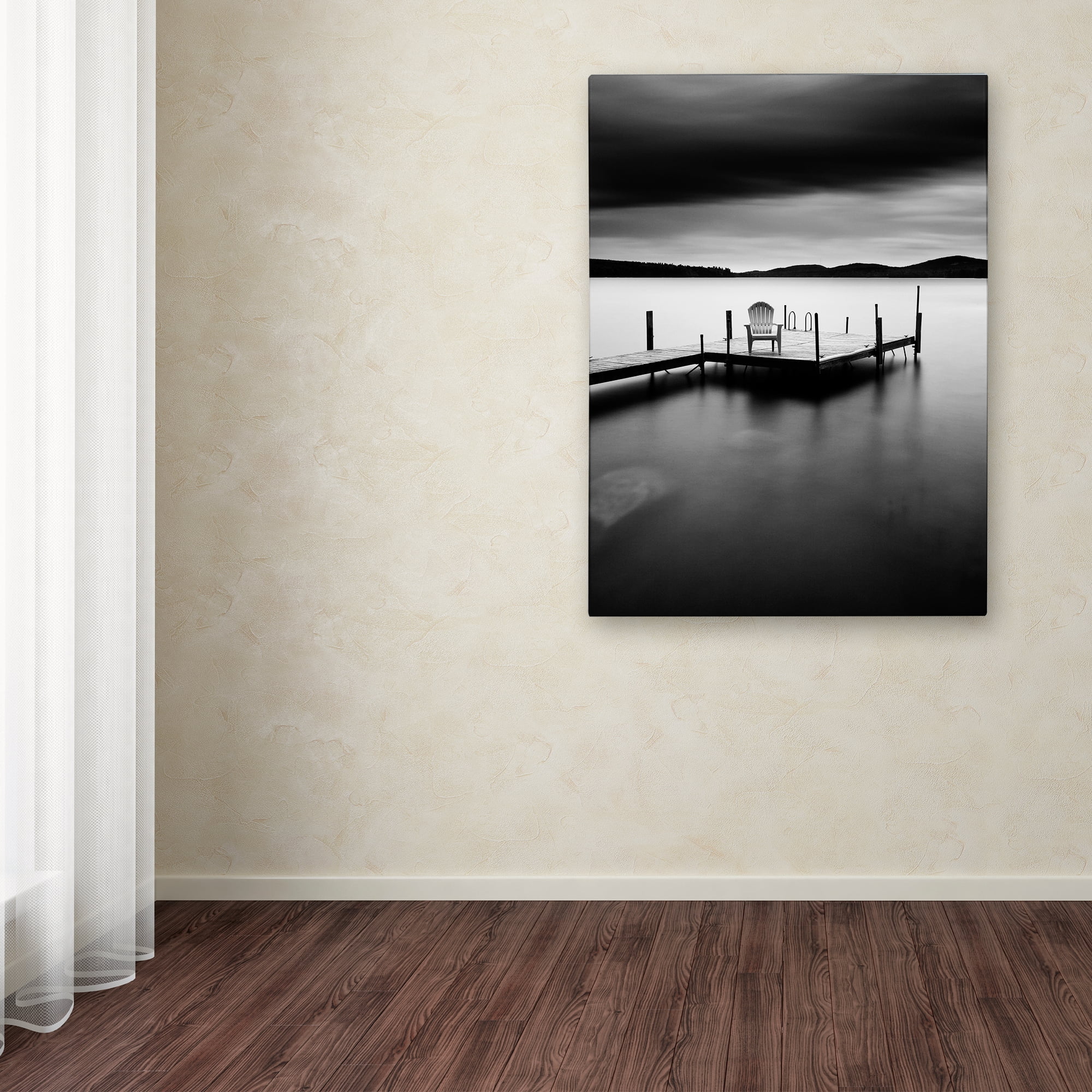 Trademark Fine Art 'Thunderstorm Approaching' Canvas Art by Geoffrey Ansel Agrons