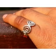 thumbnail image 3 of Handmade 925 Sterling Silver Spiral Ring Spiral Jewelry Woman Ring Unique Statement Jewelry For Her, 3 of 6