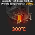 thumbnail image 4 of Componente de Calentamiento Hotend, Soporte de 600 mm/S Entresión de 80W Calentador de Cerámica Kit de Calentamiento Hotend para Reemplazo de Enformora 3d para Kobra 3, 4 of 7