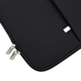 thumbnail image 3 of CUITING Housse de Protection pour Ordinateur Portable 14 Pouces Doublure Douce et Moelleuse Sac de Transport avec Poche avant et Pochette pour Accessoires Compatible avec Notebook 14” Chromebook (Gris Amélioré), 3 of 6
