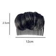 thumbnail image 3 of Accessoire de Décoration de Mode pour Cheveux, Pince à Cheveux Réaliste, Accessoire de Coiffure pour Fille, Extension Invisible, Perruque Moelleuse pour Femmes, Ornement No.1, 3 of 8