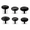 Black, variant on Replacement Thumbsticks for Xbox Elite 2 Controller, 6 in 1 Swap Magnetic Joysticks for Xbox Elite Series 2 Core(Model 1797)