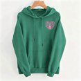 thumbnail image 5 of KICILVS Breast Cancer Awareness Hoodie for Women Pink Ribbon Heart Graphic Pullover with Pocket Support Sweatshirt for Daily Wear, 5 of 7