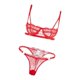 thumbnail image 1 of Conjunto Braga lencería Ropa de dormir Ropa interior de mujer S Macarena Bragas de sujetador de encaje de mujer, 1 of 8