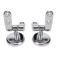 thumbnail image 3 of Toilet  Hinge, Repair Replacement Kit Tools Metal Hinges Set Toilet Lid Fixings Hinges, 3 of 8