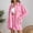 Red, variant on Shorts Set for Women Two Piece Sets Button Down Blouse and Shorts Spring Clothes Outfit for Women