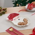 thumbnail image 3 of Red Santa Ceramic Serving Tray, by Holiday Time, 3 of 5
