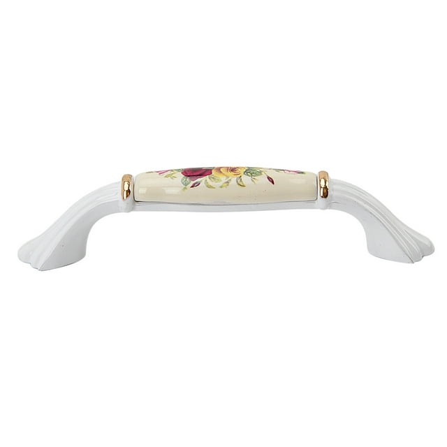 Door Pull Handle Furniture Armario Cajón Tiradores Con Tornillos 1 flor 96 mm