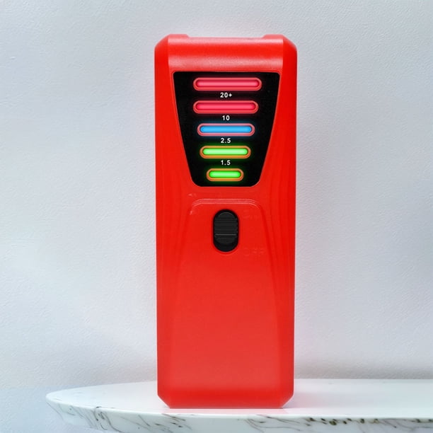 Medidor EMF Detector EMF eléctrico con Equipo de investigación paranormal de luz LED Batería alimentada para la construcción industrial