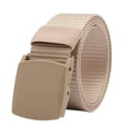 thumbnail image 1 of Belt Adjustable Exquisite Buckle Men Lightweight All Match Waist Belt for Daily Wear, 1 of 11