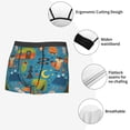 thumbnail image 3 of Honeii Animals In Camping Men's Underwear Boxer Briefs Pack, ComfortSoft Boxer Brief for Men, Moisture-Wicking Breathable-Medium, 3 of 5
