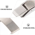 thumbnail image 6 of LABRIMP 2Pcs Plated Silver Stainless Steel Metal Tool Box Clasps Easy Install Durable Case Buckles, 6 of 8