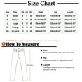 thumbnail image 3 of ZHUGeLI Men's Casual Pants Solid Color Summer Thin High-Waist Loose Elastic Business Jeans Pants, 3 of 9