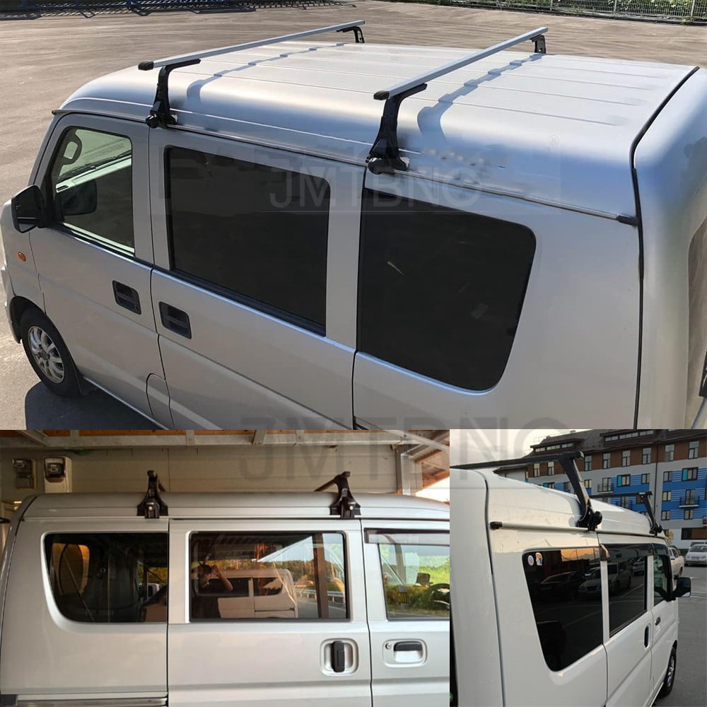63" Car Roof Rack Crossbars Cargo Carrier Rain Gutter For Volkswagen Golf I II