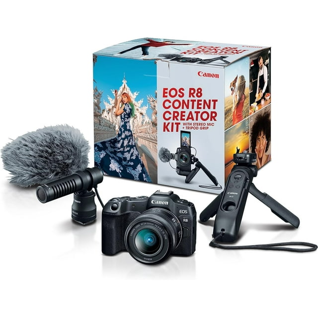 Canon EOS R8 Content Creator Kit